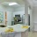 a kitchen with a dining table